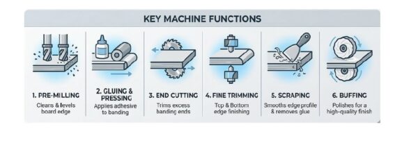 E-50J Industrial Edgebander Comprehensive