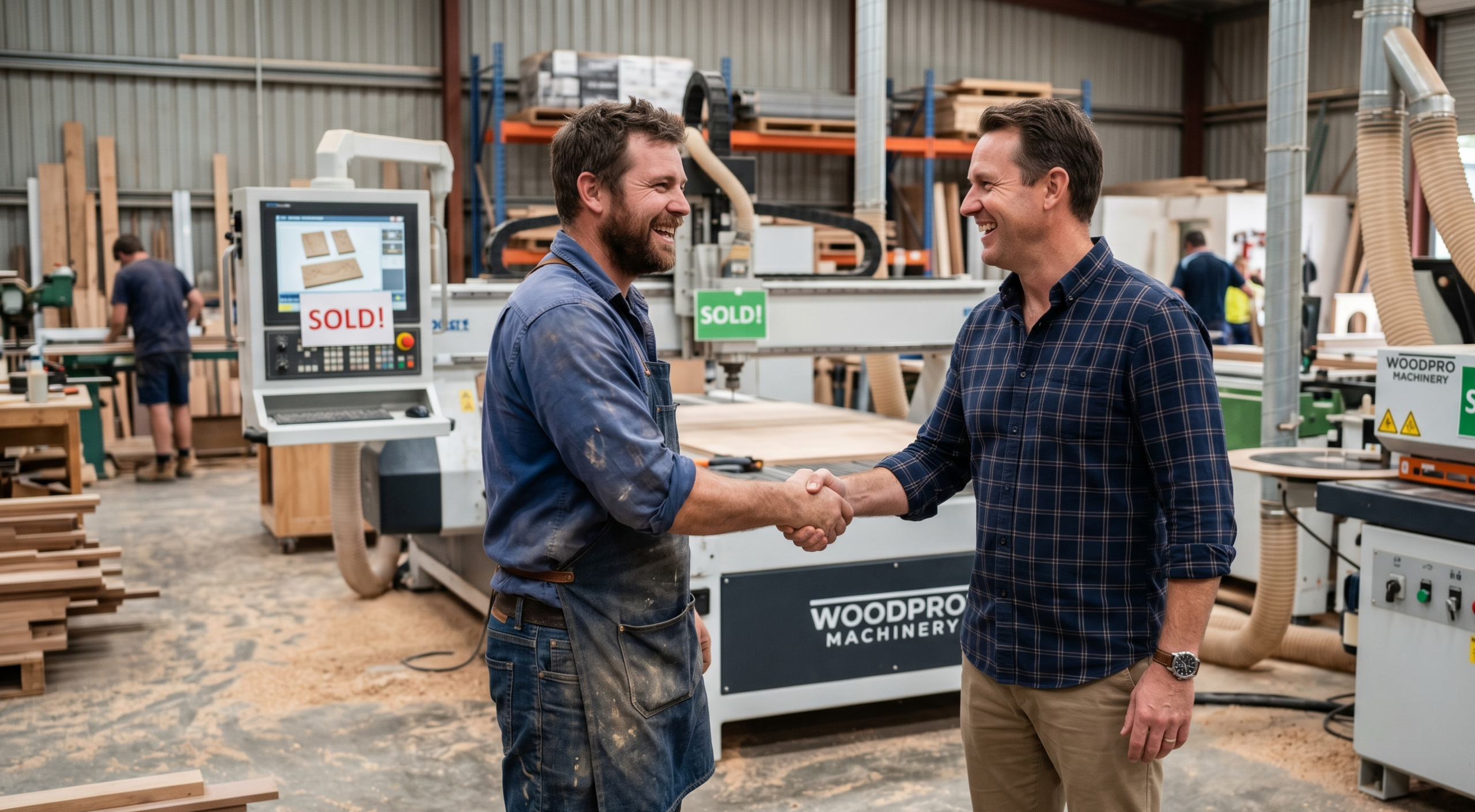 Sell woodwork machines